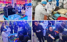 武威市、涼州區(qū)市場監(jiān)管部門走進武威職業(yè)技術大學開展“你點我檢”食品安全惠民服務活動